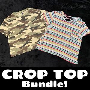🤩 Camo | Stripes CROP TOP BUNDLE 🤩